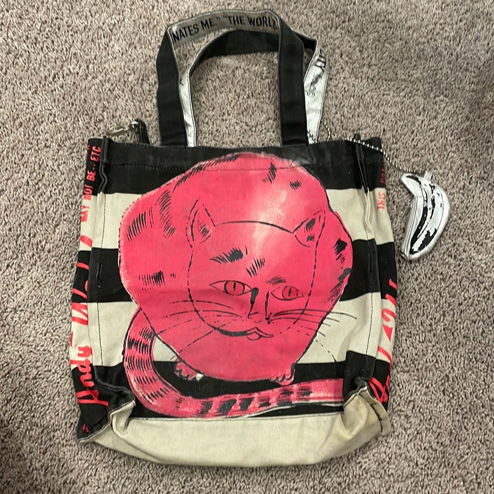Andy Warhol Gently Used bag